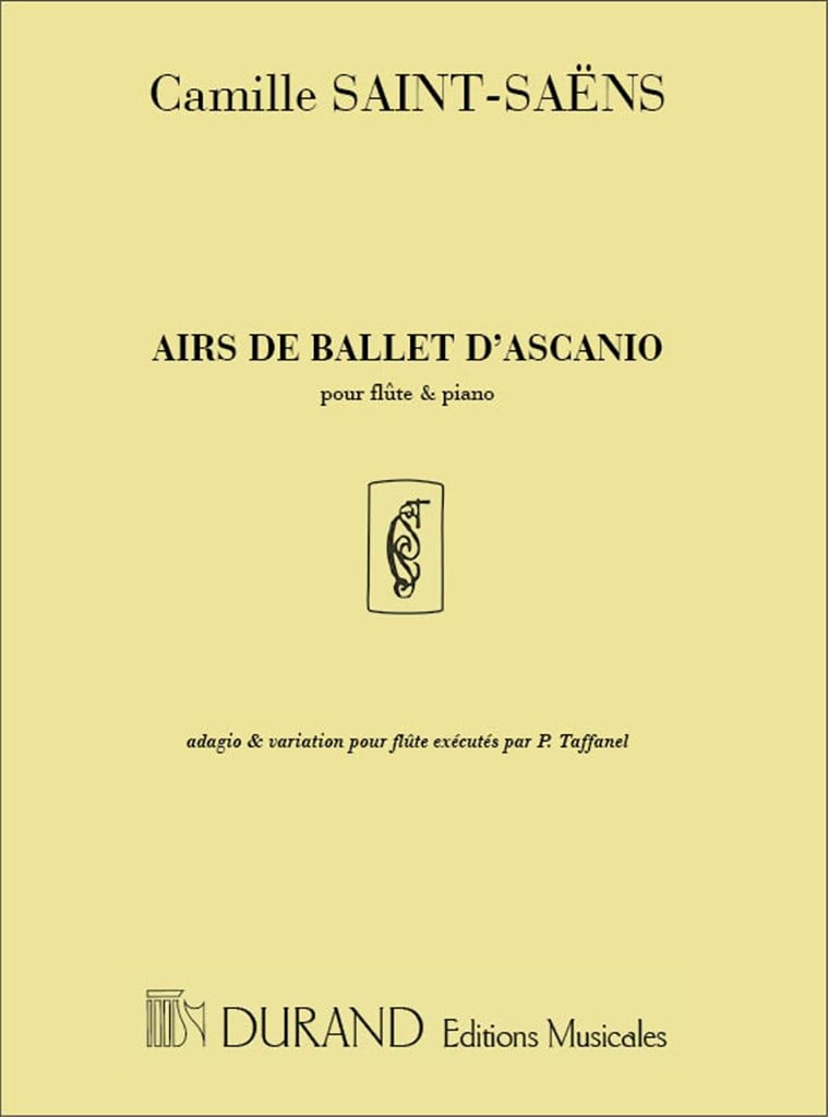 Ascanio Airs De Ballet Flute-Piano